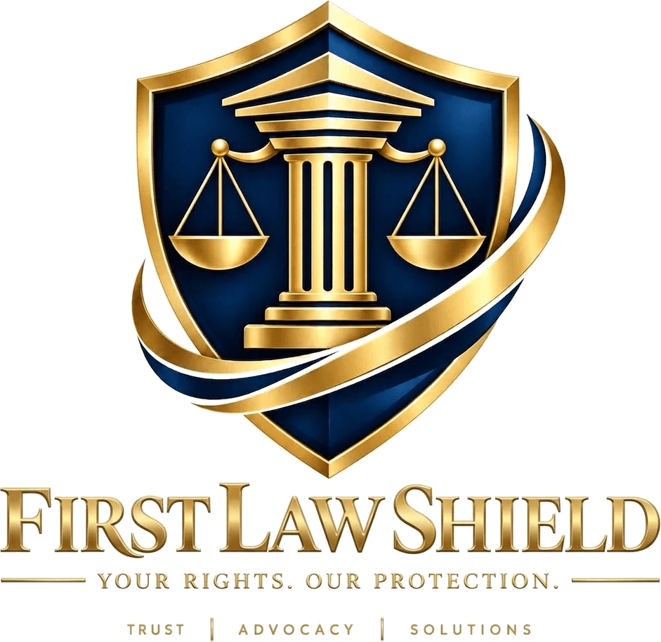 First Law Shield Logo